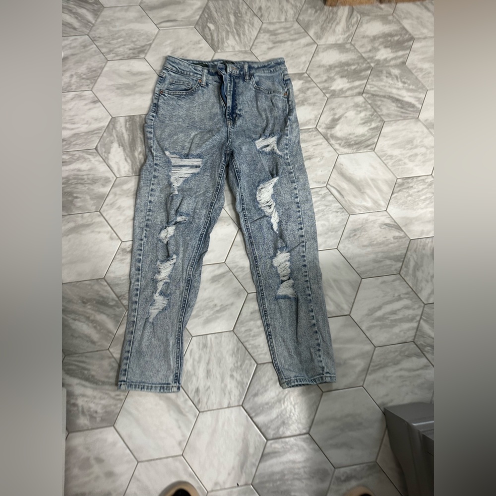 Target skinny Jean acid wash